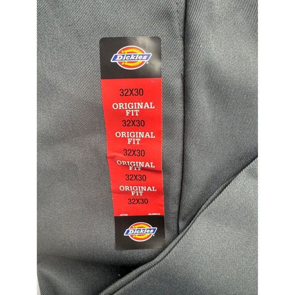 Dickies 874 Original Fit Work Pants Charcoal Gray Mens 32x30 Wrinkle Resistant - Picture 4 of 16